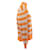 Jacquemus Jersey a rayas naranja de algodón  - vista 3