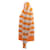 Jacquemus Jersey a rayas naranja de algodón  - vista 4