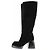 Nodaleto Botas "Bulla solal" de terciopelo Negro - vista 3