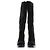 Nodaleto Botas "Bulla solal" de terciopelo Negro - vista 4
