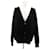 Dior Schwarzer Wollcardigan