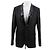 Comme Des Garcons Giacca da abito nera in nylon Nero