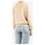 Brunello Cucinelli Neutrales V-Ausschnitt Kabelstrickpullover - Größe XL  - Ansicht 2