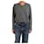 Autre Marque Grauer V-Ausschnitt-Pullover - Größe XS  - Ansicht 1