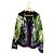 Just Cavalli Damen Jacke mit Palmenprint Mehrfarben Grün Lila