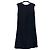 Autre Marque Naja Lauf Seiden Midi Kleid schwarz grau - Ansicht 2