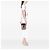 Borsa a tracolla in tela check beige Burberry - vista 7