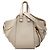 LOEWE Borsa Hammock in pelle di vitello granata media marrone Beige