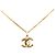 Collana Pendente CC Placcata Oro Chanel D'oro - vista 2
