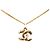 Collana Pendente CC Placcata Oro Chanel D'oro - vista 3