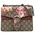 Gucci Beige Piccolo GG Supreme Fiori Dionysus Borsa a Spalla