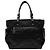 Chanel Grande Borsa Biarritz Parigi in Tela Trapuntata Nera Nero