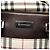 Burberry Beiger Hauscheck-Canvas-Handtasche - Ansicht 5