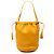 Oranger Nappa Intrecciato Zugbeutel von Bottega Veneta