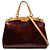 Louis Vuitton Borsa Brea MM in Vernis Monogram Rosso Bordò