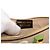 Clutch de cuero beige con tachuelas Fendi de muñeca delgada - vista 6
