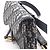 Borsa Saddle Christian Dior Beige Blu navy - vista 6