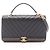 Borsa a Spalla V-Stitch di Chanel Nero