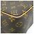 Borsa a mano Bowling Vanity Monogram Louis Vuitton Marrone - vista 3