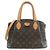 Borsa Louis Vuitton Monogram Rivoli PM M44543 Marrone