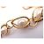 VINTAGE CHANEL KETTE PERLEN IN KÄFIG GÜRTEL HALSKETTE PERLEN T110 Golden - Ansicht 8