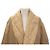 ABRIGO LOEWE IMPERMEABLE TRENCH CUELLO ACOLCHADO M 40 OVERSIZE BEIGE - vista 2