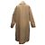 ABRIGO LOEWE IMPERMEABLE TRENCH CUELLO ACOLCHADO M 40 OVERSIZE BEIGE - vista 3
