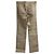 Pantalones Rectos Joseph en Cuero Beige - vista 2