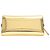 Bolsa de mão mini Antigona Leste-Oeste em couro dourado metálico da Givenchy - vista 4