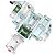 Collana Geometrica Swarovski Reload in Rodio Multicolore - vista 3