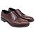 Scarpe Derby a punta in pelle marrone Salvatore Ferragamo Rosso