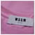 Camiseta de algodón rosa con estampado de logo MSGM  - vista 5