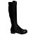 Stivali sopra il ginocchio Stuart Weitzman 5050 in pelle e camoscio nero