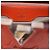 Borsa Louis Vuitton Capucines MM in pelle arancione - vista 6
