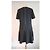 Graues Sommerkleid mit V-Ausschnitt Comptoir Des Cotonniers - Ansicht 2
