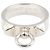 Hermes Hermès Collier de Chien Ring, Sterling Silver, Women's Jewelry Silvery - view 2