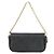 Borsa a Spalla Louis Vuitton Monogram Empreinte Wallet on Chain Ivy Nero - vista 2