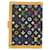 Organizer Agenda PM Multicolore Louis Vuitton Nero - vista 2