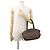 Borsa Louis Vuitton Damier Ebene Verona PM LOUIS VUITTON Spalla Monogram per Donne Rosso - vista 4