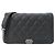Cadena de cartera Chanel Boy line Negro