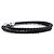 Hermès Bracciale in pelle Tourni Tresse HERMES in nero e argento per uomini - vista 3
