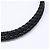 Hermès Bracciale in pelle Tourni Tresse HERMES in nero e argento per uomini - vista 6