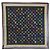 Sciarpa Monogram Multicolore Louis Vuitton Nera % Cotone (Disponibile anche come fazzoletto per donne) LOUIS VUITTON Nero