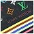 Sciarpa Monogram Multicolore Louis Vuitton Nera % Cotone (Disponibile anche come fazzoletto per donne) LOUIS VUITTON Nero - vista 2
