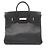 Hermès Borsa Haut à Courroies HERMES, Pelle, Capra Donna, Nera Nero