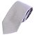 LOUIS VUITTON Cravate LV Spelling Silk Tie Gray Silver Men's Brown
