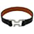 Hermès Bracciale HERMES Tonight Bangle in pelle nera da uomo Nero