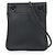 Borsa a spalla mini Aline di Hermès, pelle Swift, nera, timbro D, hardware argentato Nero