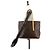 Borsa Louis Vuitton Monogram Mezzo Tote, Marrone, Finiture dorate, Blocco RFID - vista 10