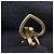 Céline Collier en métal Celine Triomphe Heart - vue 8
